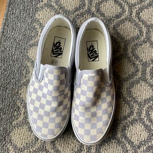 Vans gray dawn/white checkered